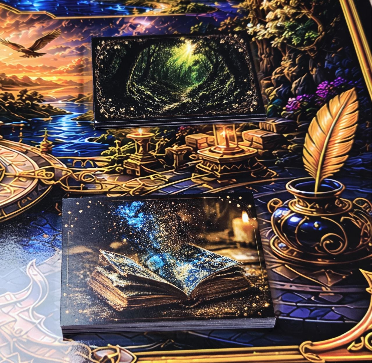 Игровое поле и элементы игры «Предназначение»
